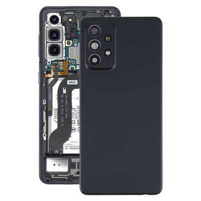 Для Samsung Galaxy A52 5G / A52 4G задняя крышка аккумулятора с крышкой объектива камеры