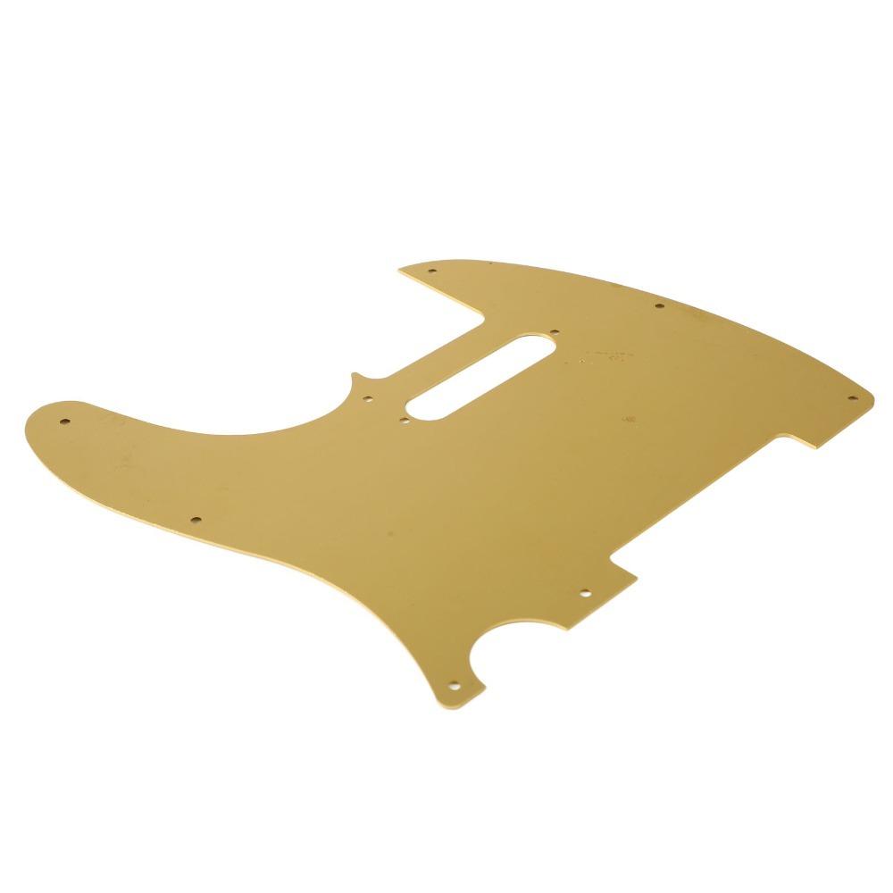 8 Hole 8 Hole TL Guitar Pickguard Scratch Plate Aluminum Alloy Pickguard For Electric Guitar