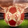 Футбольный мяч Zamalek SC, размер 5, разноцветный, подходит для всех возрастов, машинная строчка, материал ПВХ, соревновательного уровня, прочный и с высоким отскоком
