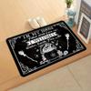 Premium Flannel Halloween Door Mat Non-Slip Machine Washable Perfect for Living Room Bedroom Kitchen Bathroom Home Decoration