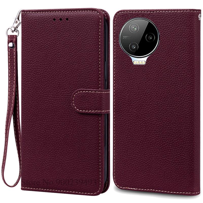 Leather Case For Infinix Note 12 2023 Wallet Case Magnetic Flip Phone Fundas for Infinix Note 12 Pro 4G X676B NFC Cover Coque