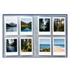 Yousheng Fabric Photo Album with 208 Pockets Slip-in Picture Albums Linen Cover Memory Book with Front Window for Family Anniversary Vacation Wedding