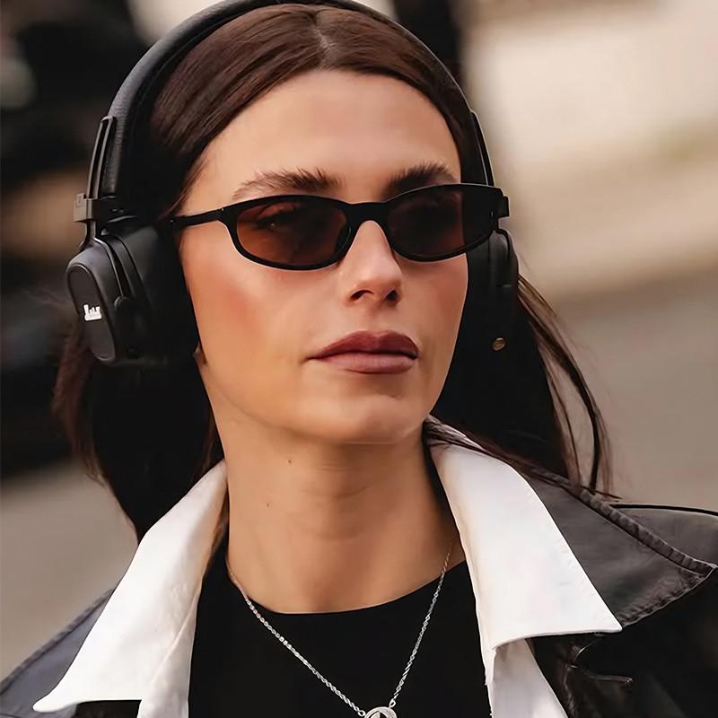 Ретро Солнцезащитные Очки Кошачий Глаз С Защитой UV400 Для Модных Выходов и Вечеринок
