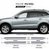 Hyundai Santa Fe Chrome Door Protective Trims