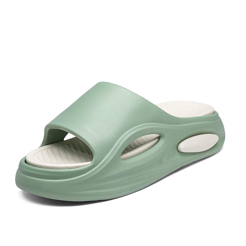 Модные легкие повседневные летние мужские и женские сандалии на платформе, пляжные шлепанцы, пара, новые туфли для ванной комнаты, роскошные сандалии