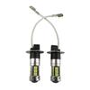 2x Canbus-LED Car Light Daytime Running Headlight H3 4014 30SMD 9006 Lamp Fog Lights Super Bright Automotive Accessories