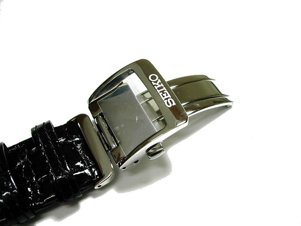 20 мм ремешок для часов механический Presage подлинный ремень крокодил черный SARD007 SARW005 SARX011 SARX027 подлинный L07Y014J9 [Seiko] мужской