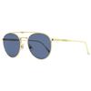 Men S Oval SunglaSSeS Lg0021 32v Gold 53mm 32v