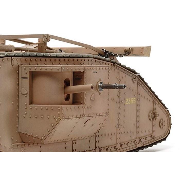 Tamiya Серия танков 1/35 № 57 Британский армейский танк Mark IV (Мужской) Моторизованная пластиковая модель 30057 Средний