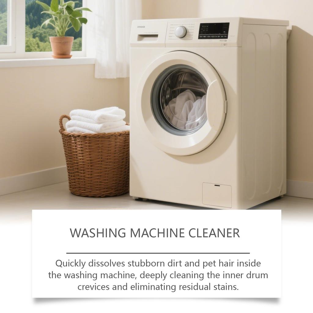 Washing Machine Descaling And Cleaning Tablets Are Suitable For Clean Drum Washing Machines.