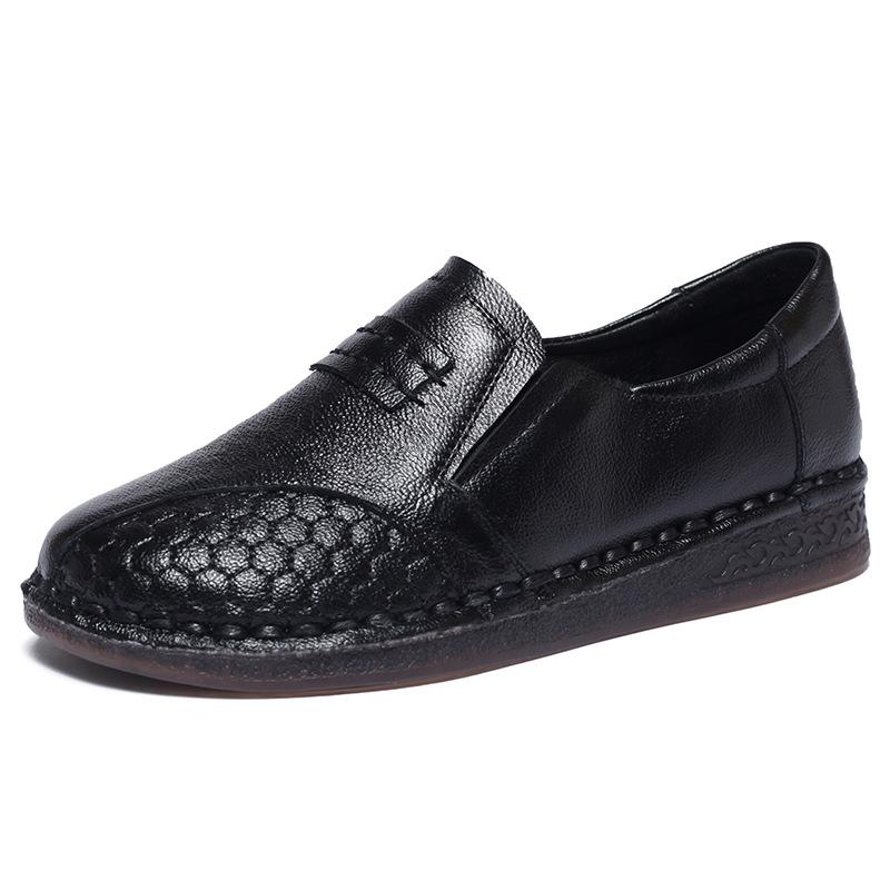 Летняя женская повседневная обувь из кожи, дизайнерские женские кроссовки, женские туфли-лоферы, легкие мокасины для мам, Zapatos Mujer