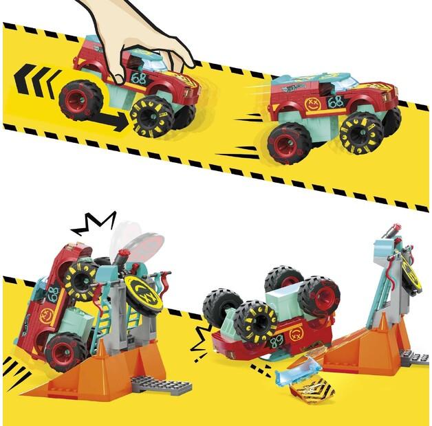 Конструктор Mega Hot Wheels Боевые грузовики демо дерби HNG53