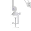 360° Rotatable Microphone Booming Arm Mic Stand Desk Mounted Clamp for