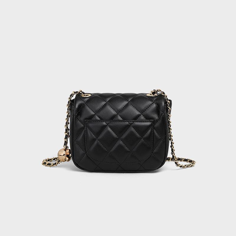 Женская кожаная женская сумка через плечо маленькая сумка легкая роскошная нишевая высококачественная сумка на цепочке