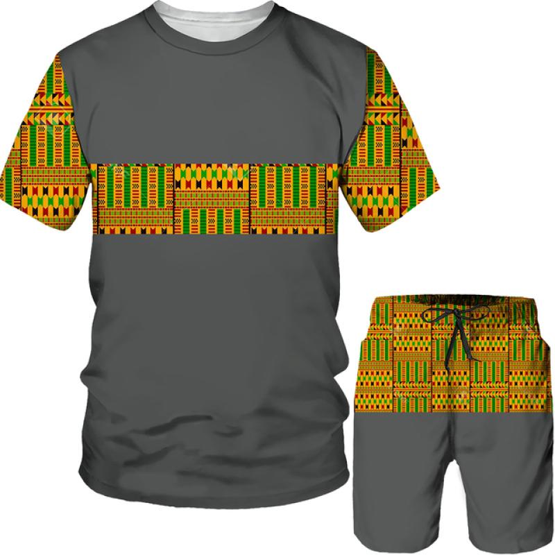 Забавная мужская футболка с 3D принтом Dashiki в африканском стиле, шорты, мужской спортивный костюм, наряды на заказ в народном стиле, футболки/шорты/костюм унисекс, женская мужская одежда