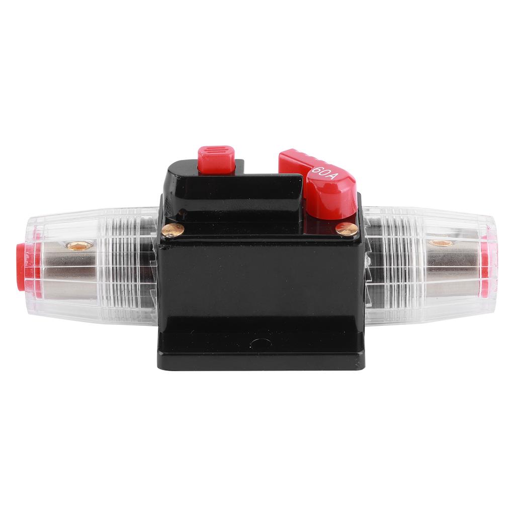 Автоматический предохранитель сброса Держатель переключателя Усилитель Автомобиль Грузовик Аудио Модификация 12В 60А