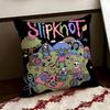 Подушка с принтом Slipknot Двусторонняя Мягкая Прочная Наволочка для дома Автомобиля Многоцелевая для Ежедневного Комфорта