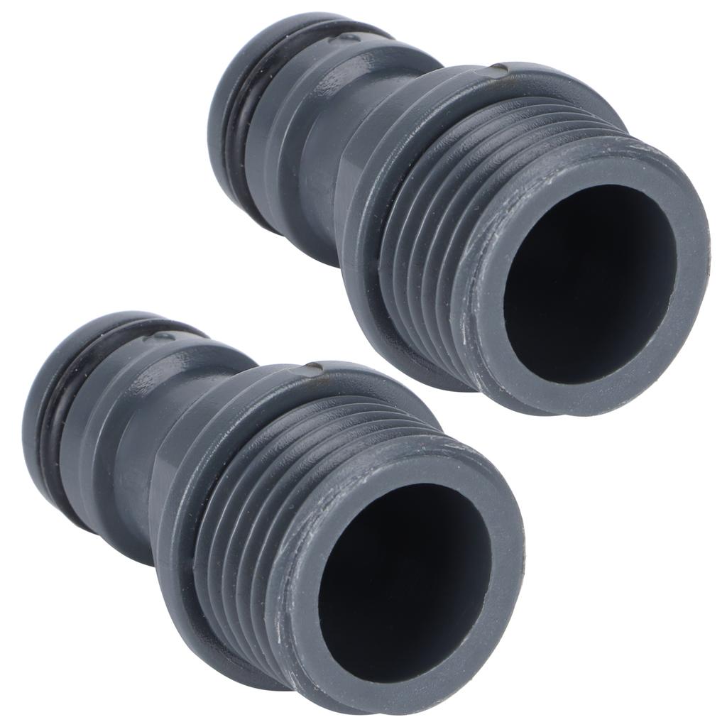 2Pcs G1 2 Male Thread Quick Connector Nipple Garden Hose Tap Nipple Adapter Irrigation Tool