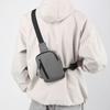 1Pcs Men's Chest Bag One Simple And Fashionable Single Shoulder Chest Bag Large Capacity Shoulder Bag Adjustable Shoulder Strap