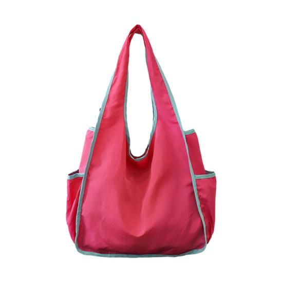 Сумка для покупок Нейлон высокой плотности Легкая Водонепроницаемая Складная Большая вместимость Сумка-тоут для покупок Дорожная сумка для покупок