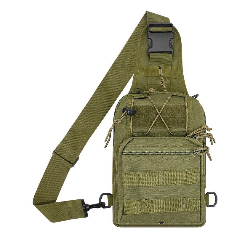 Многофункциональная камуфляжная тактическая сумка через плечо для езды на велосипеде и занятий спортом на открытом воздухе