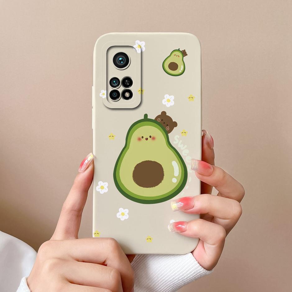 For Xiaomi Mi 10T Pro 5G Case Matte Silicone Shell For Xiaomi10T Pro 5G Sweet Girls Butterfly Cartoon New Design Fashion Funda