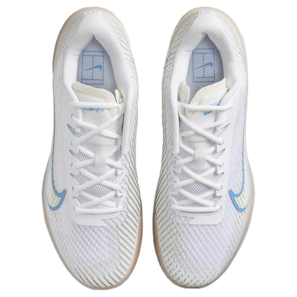 Nike Court Air Zoom Vapor 11 HC White Light Blue Gum Men Sneakers Sail Gum-Light-Brown DR6966-107