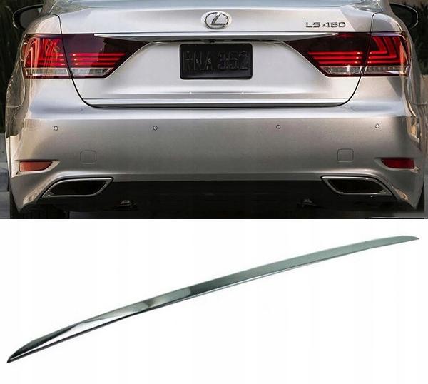 Lexus LS 2006- Chrome Trunk Trim - Tailgate Accent - Premium Car Rear Detail - Shine Enhancer Tuning Klapa