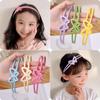 Fashion Matte Flower Butterfly Headbands Non Slip Elastic Hairbands for Women Girls Kids Headwear Hair Accessories