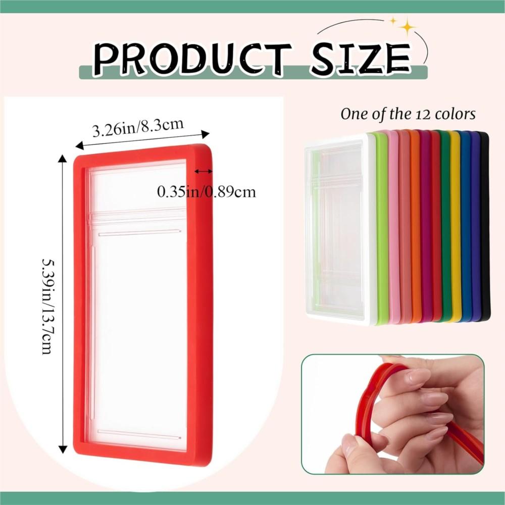 35Pt Psa Graded Card Slab Gradient Silicone Tpu Bumper Case Guard Protector For Sports Game Pokemon Card Display Sleeves Skin