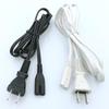Japanese Standard C17 Angled Power Cord with Flip-Over Two-Pin AC Plug