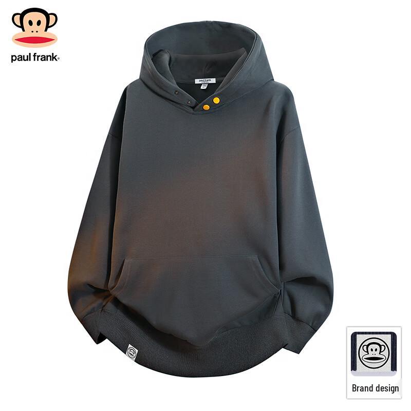 paul frank Men's American Style Hooded Heavyweight Loose Sweatshirt