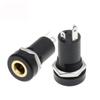 3.5 Mm 3.5 Mm Headphone Female Socket 3/4 Pole Stereo Audio Socket