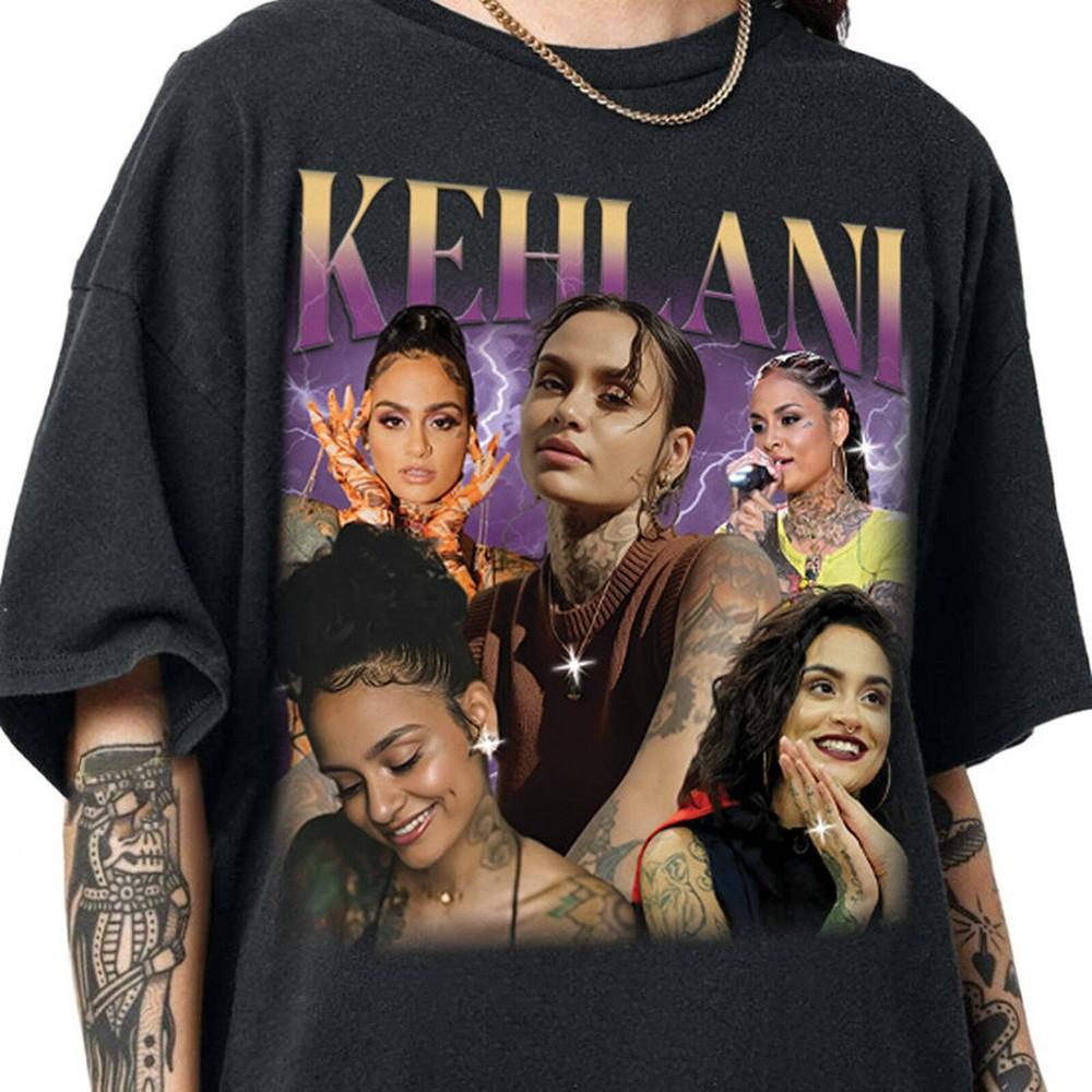 KEHLANI Shirt Kehlani Retro Shirt Kehlani Hip Hop Shirt Kehlani Bootleg Rap S Unisex T-Shirt