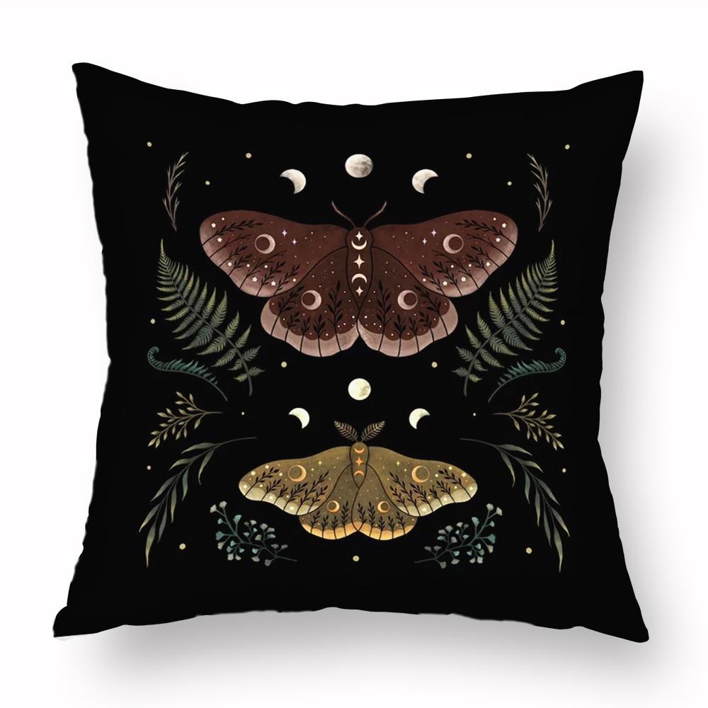 Magic Psychedelic Moon Print Pattern Sofa Cushion Cover Pillowcase Home Party Car Bedding