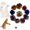 6PcsMylar Crinkle Foil Balls Cat Kitten Sound Play Toy Crackle Paper Rustle