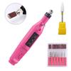 USB Plug Nail Electric Apparatus for Manicure Milling Drill Bit Set Pedicure Machine Gel Remover