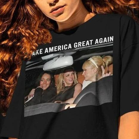 Make America Great Again Tshirt Y2K Pop Culture Tshirt Summer New Unisex Casual Fashion Tshirt