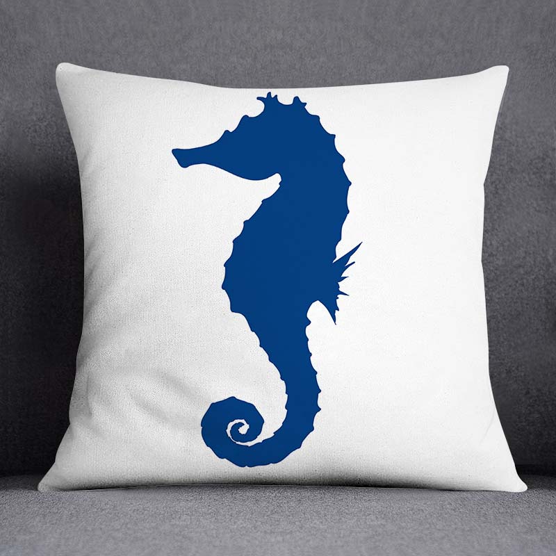 Pillowcases Home Office Decor Cushion Covers Blue Mermaid Sailor Marines