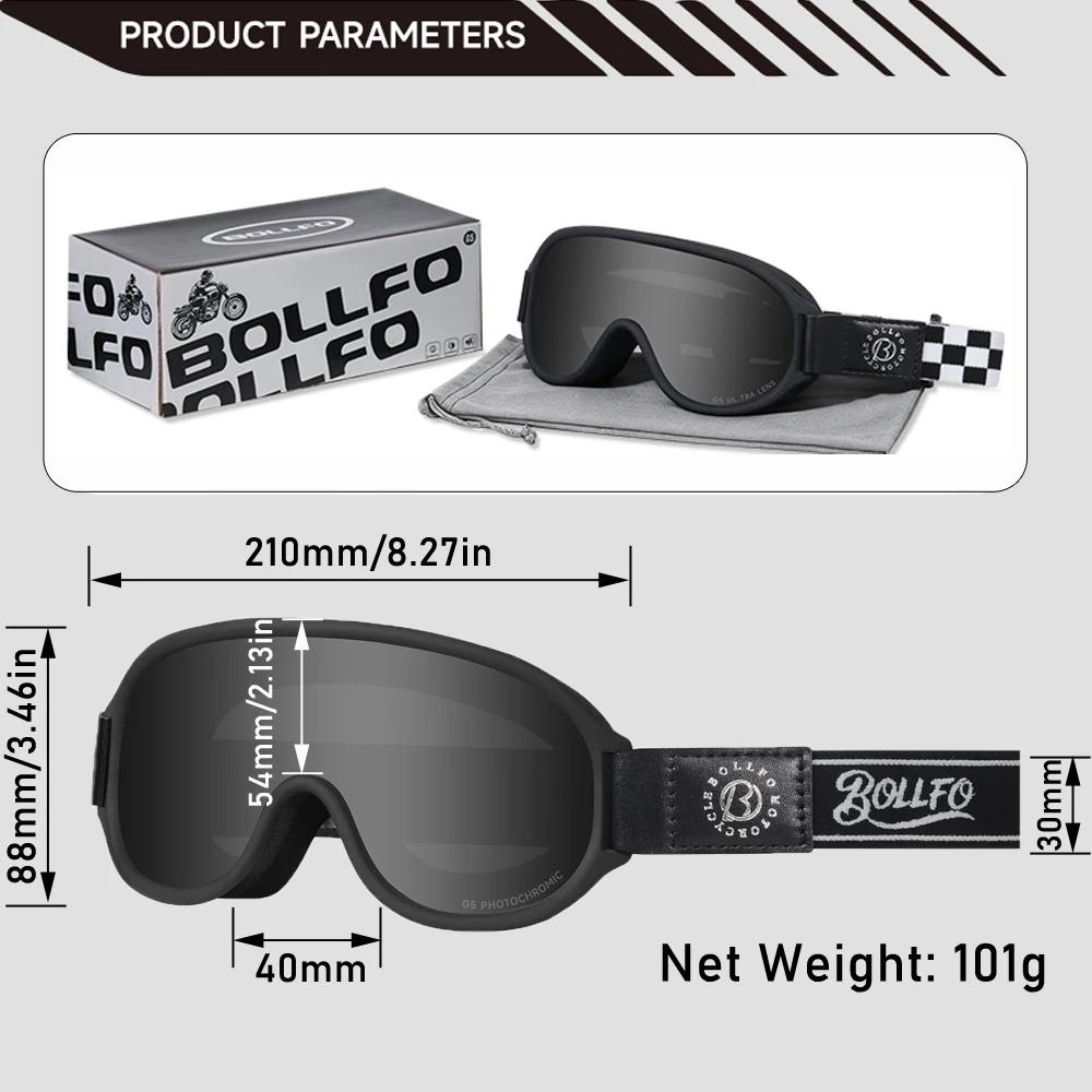Photochromic Motocross Goggles Fit Small Helmet Polarized Anti Fog Motorcycle Goggles UV400 Moto Glasses for Dirt Bike Off Road