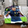 Star Player Kylian Mbappé Blanket Comfortable Great for Bedding Couch Bed All-Season Use Stylish Decor Perfect Gift for Relatives and Friends