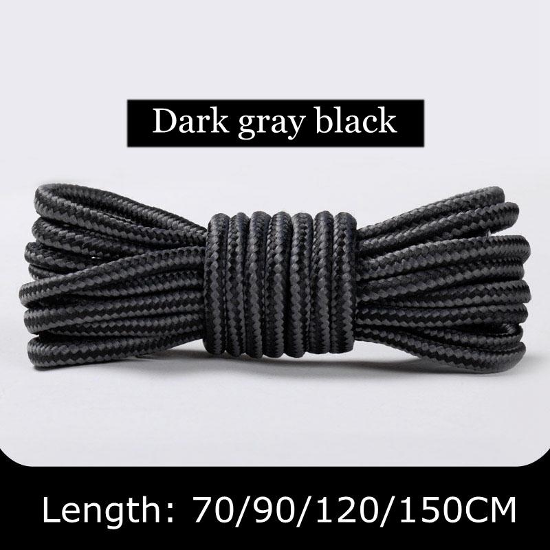 1 пара круглых шнурков для кроссовок, шнурки для обуви, полосатые, двухцветные, подходят для повседневной обуви с высоким ремешком, хлопковые шнурки, 18 цветов