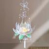 Glowing Lotus Lantern Luminous Handheld Light Chinese Lantern Flower Lamp  Family Activity
