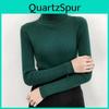 Свитер Водолазка Модный Узкий Однотонный Джемпер Вязаные Пуловеры Осень Зима Женская Одежда Повседневный С Длинным Рукавом Теплые Свитеры 28663
