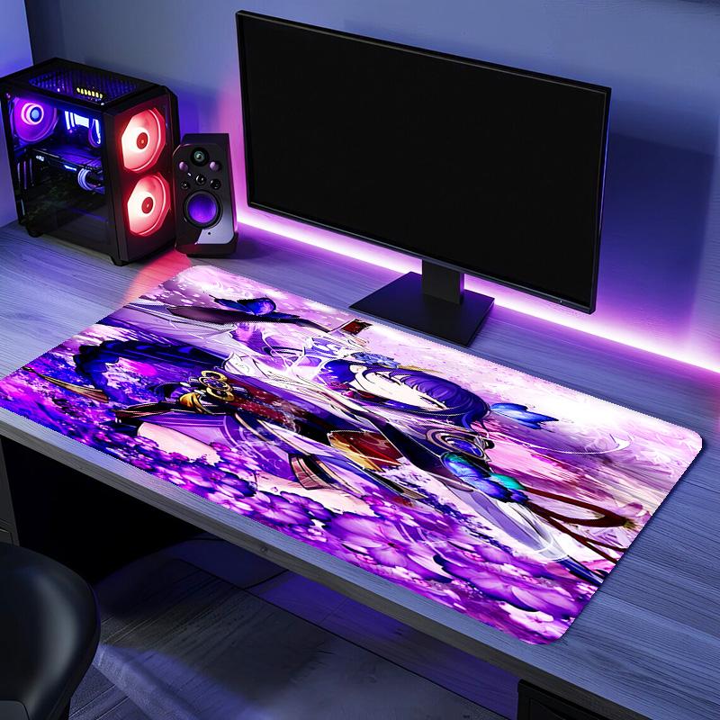 Genshin Impact Balzebub Mouse Pad - Non-Slip Rubber Base, Smooth Surface for Work,Gaming,Office,And Home Use, Desk Mouse Pad