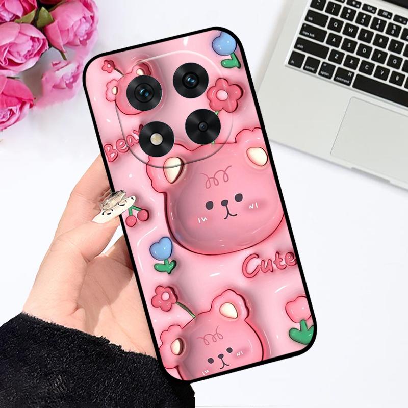 Чехол для Redmi Note 14 Pro 4G 5G, мягкий силиконовый TPU чехол для телефона для Redmi Note 14 Pro+ 14 Pro Plus, бампер, цветной, окрашенный