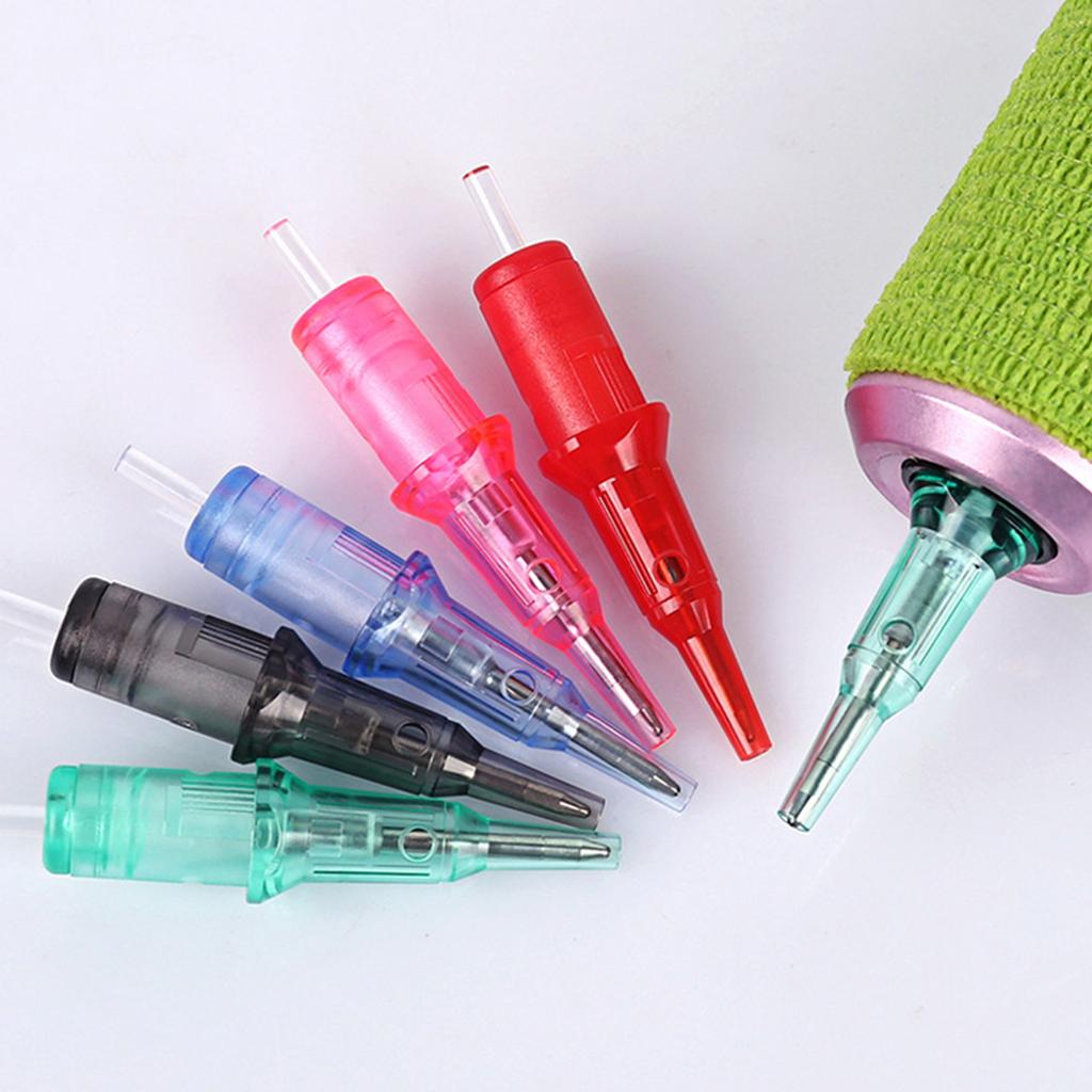 20 шт. шариковых ручек для практики татуировок картриджи иглы шариковые ручки картриджи татуировки иглы для рисования практика