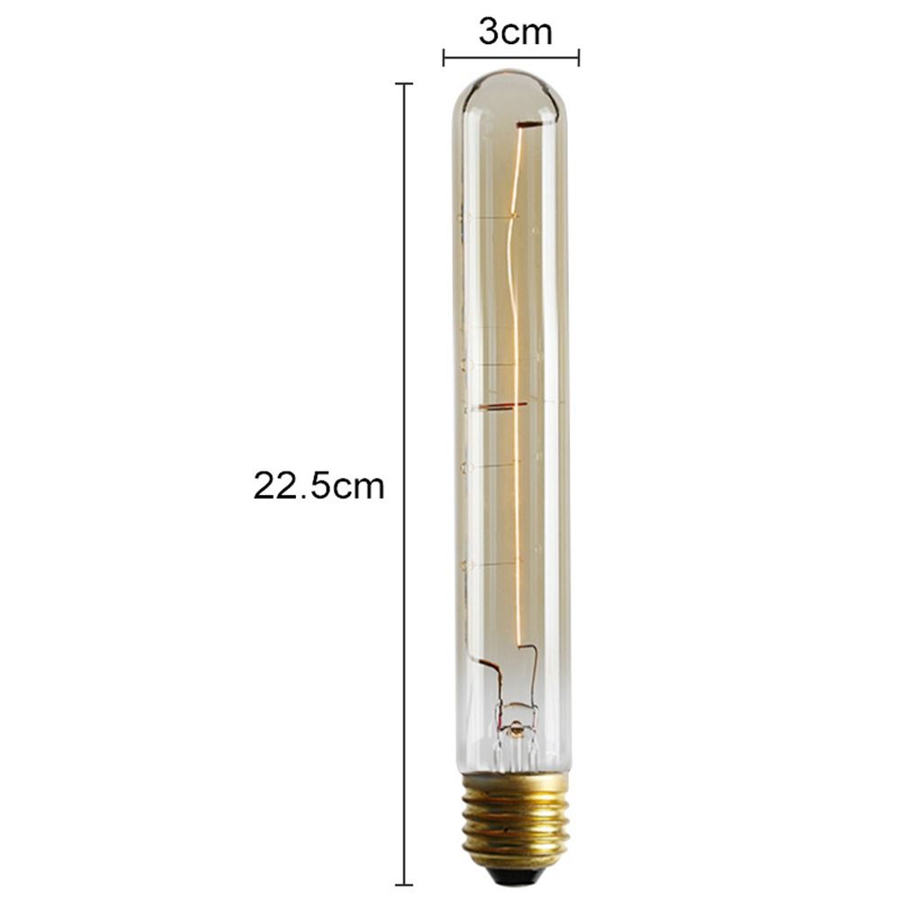 Держатель 40 Вт шар свет антикварная лампа накаливания украшение стекло лампа Эдисона нить винтажная ретро лампа