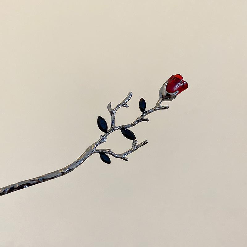 Изысканная винтажная заколка для волос с кисточкой для женщин - Элегантное украшение для волос в стиле ханьфу и ципао