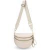 Checkered Crossbody Bag Nylon Bum Bags for Women Spacious Handbags Checkered Purse Fanny Packs with Shoulder Strap